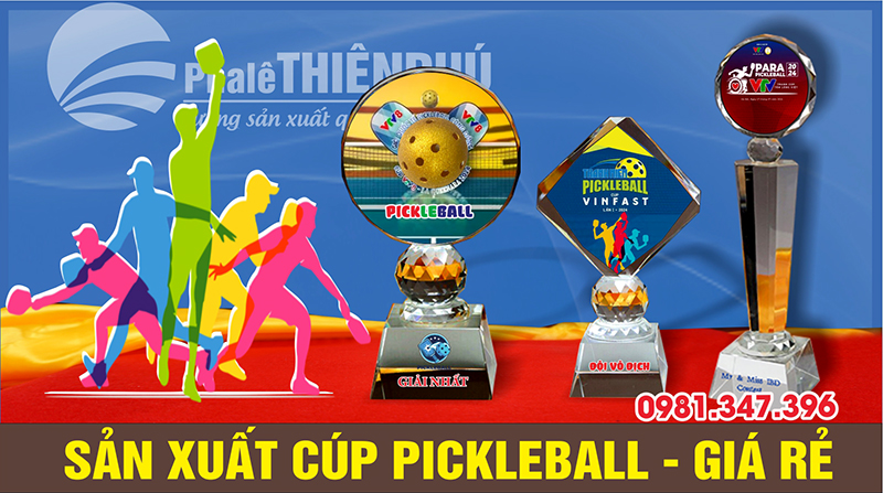 Cúp đánh giải pickleball