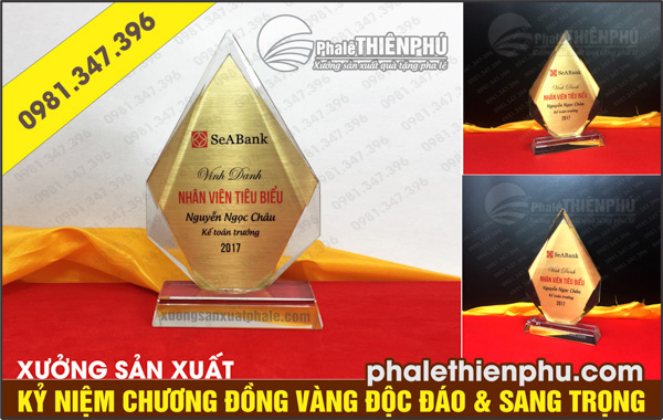 kỷ niệm chương chóp đồng vàng