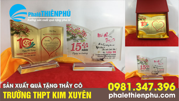 Sản xuất quà tặng họp lớp 