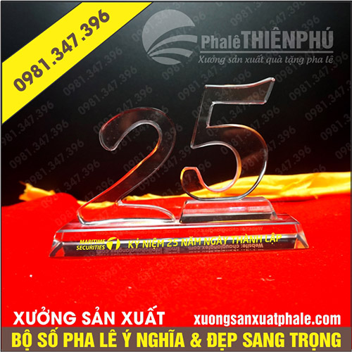 Bộ số kỷ niệm 25 năm ngày truyền thống