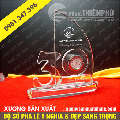 Bộ số kỷ niệm 30 năm ngày thành lập công ty